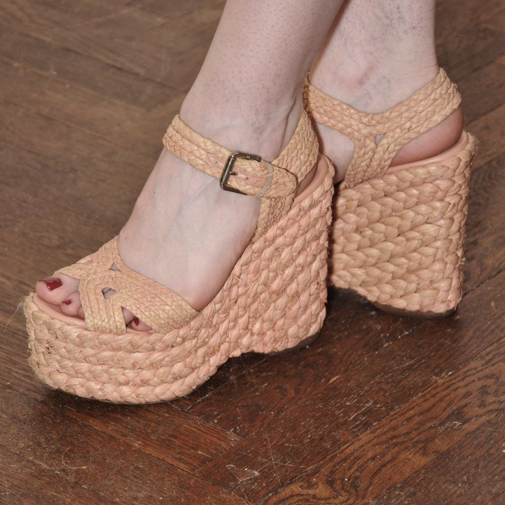 RALPH LAUREN COLLECTION Espadrilles 8.5